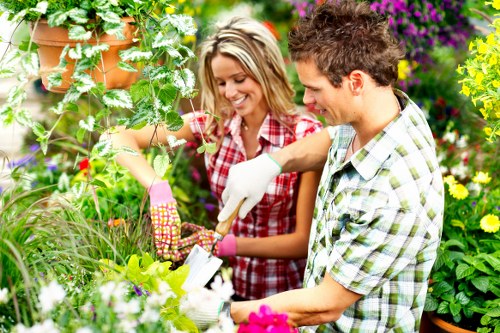Safe online landscaping payment section with multiple accepted methods